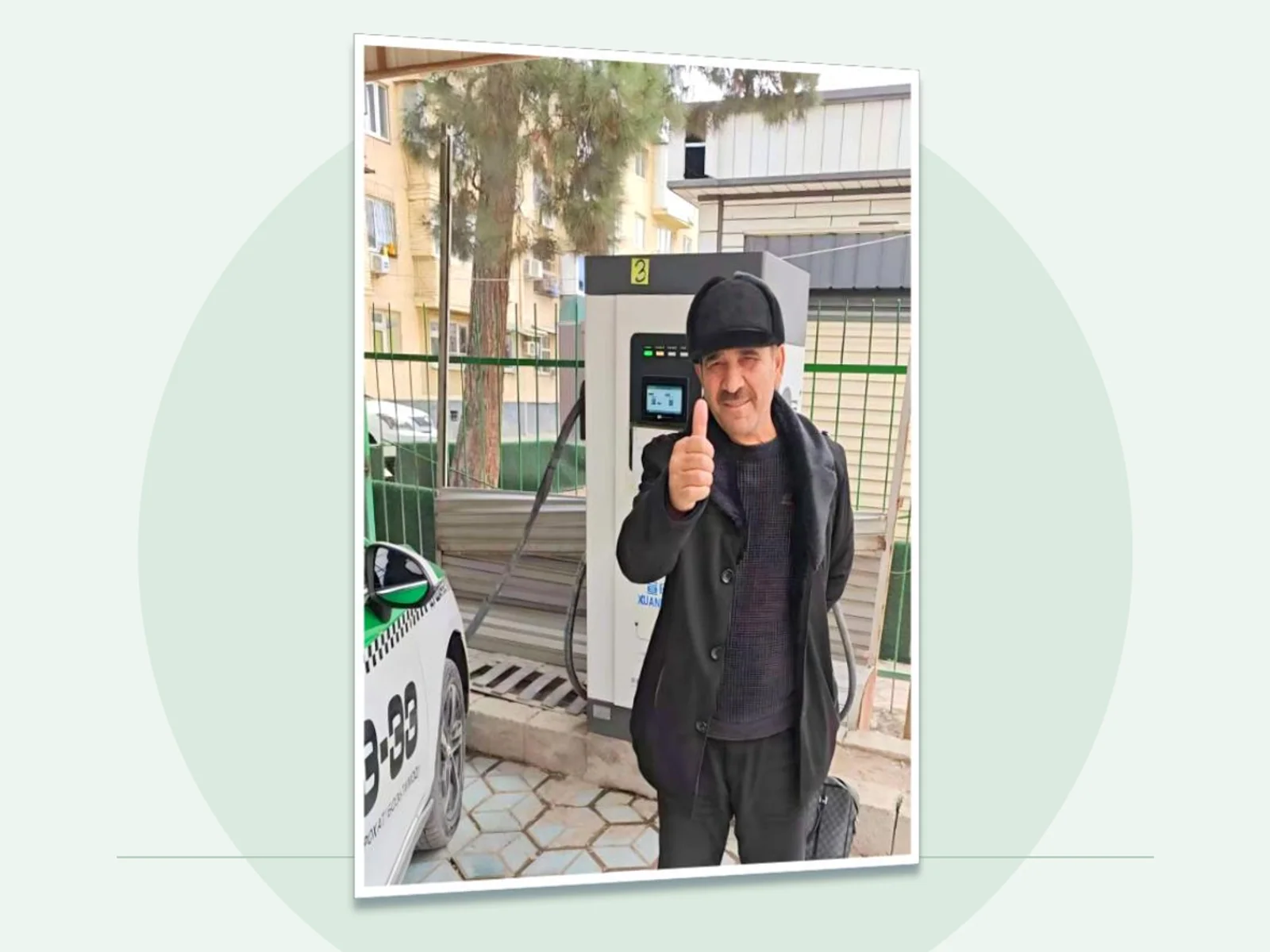 Uzbekistan · third-batch DC charger delivery