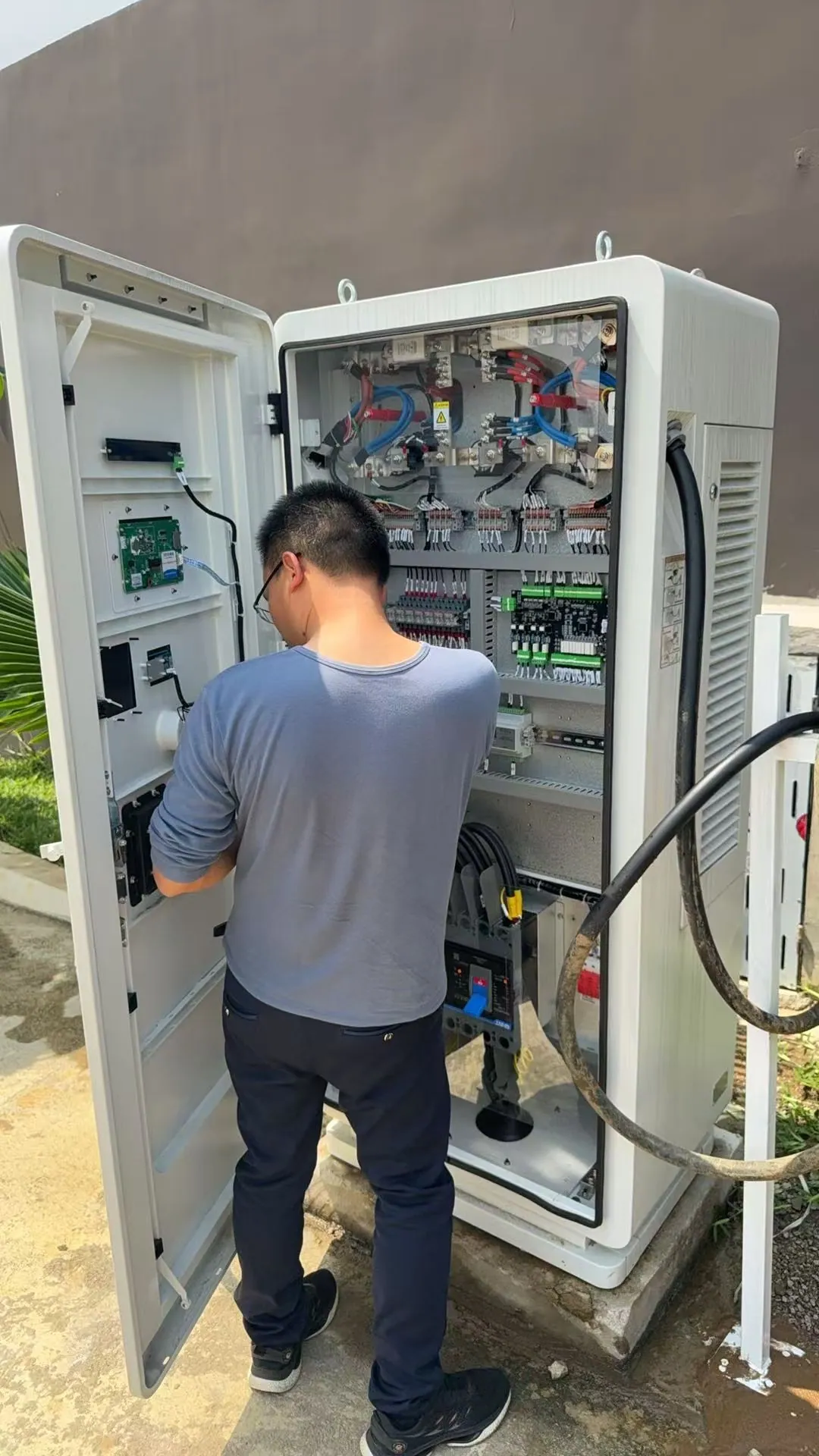 Electrical inspection — customer cases record