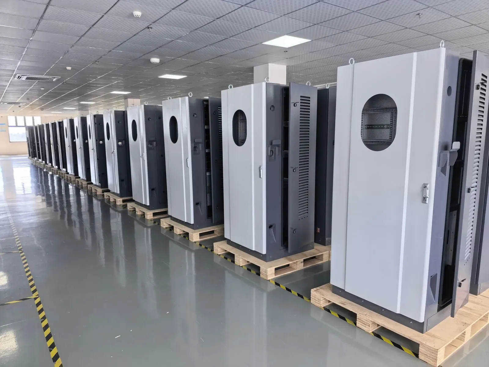 Batch line-up — production workshop record