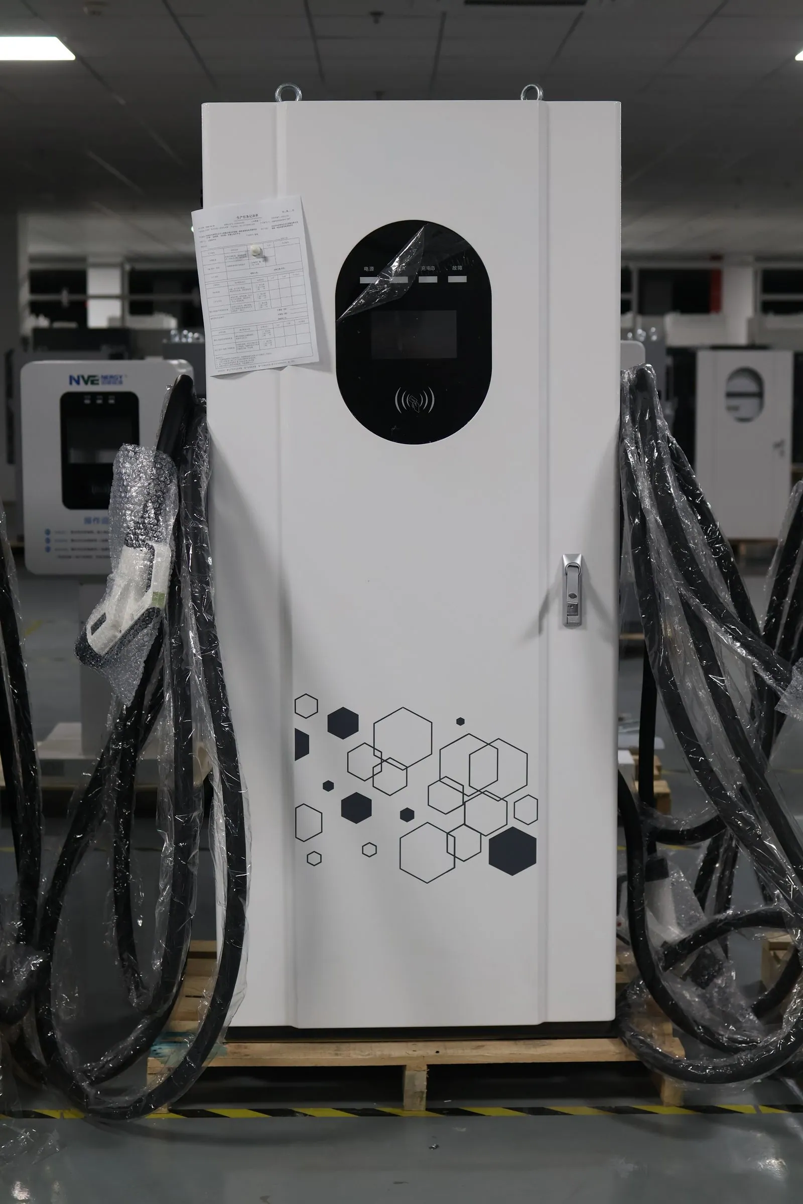 Cable and cabinet check — production workshop record