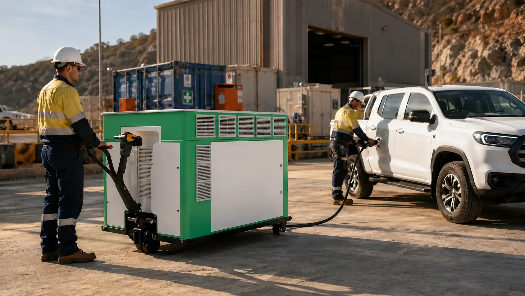 Z200120 Remote industrial charging application