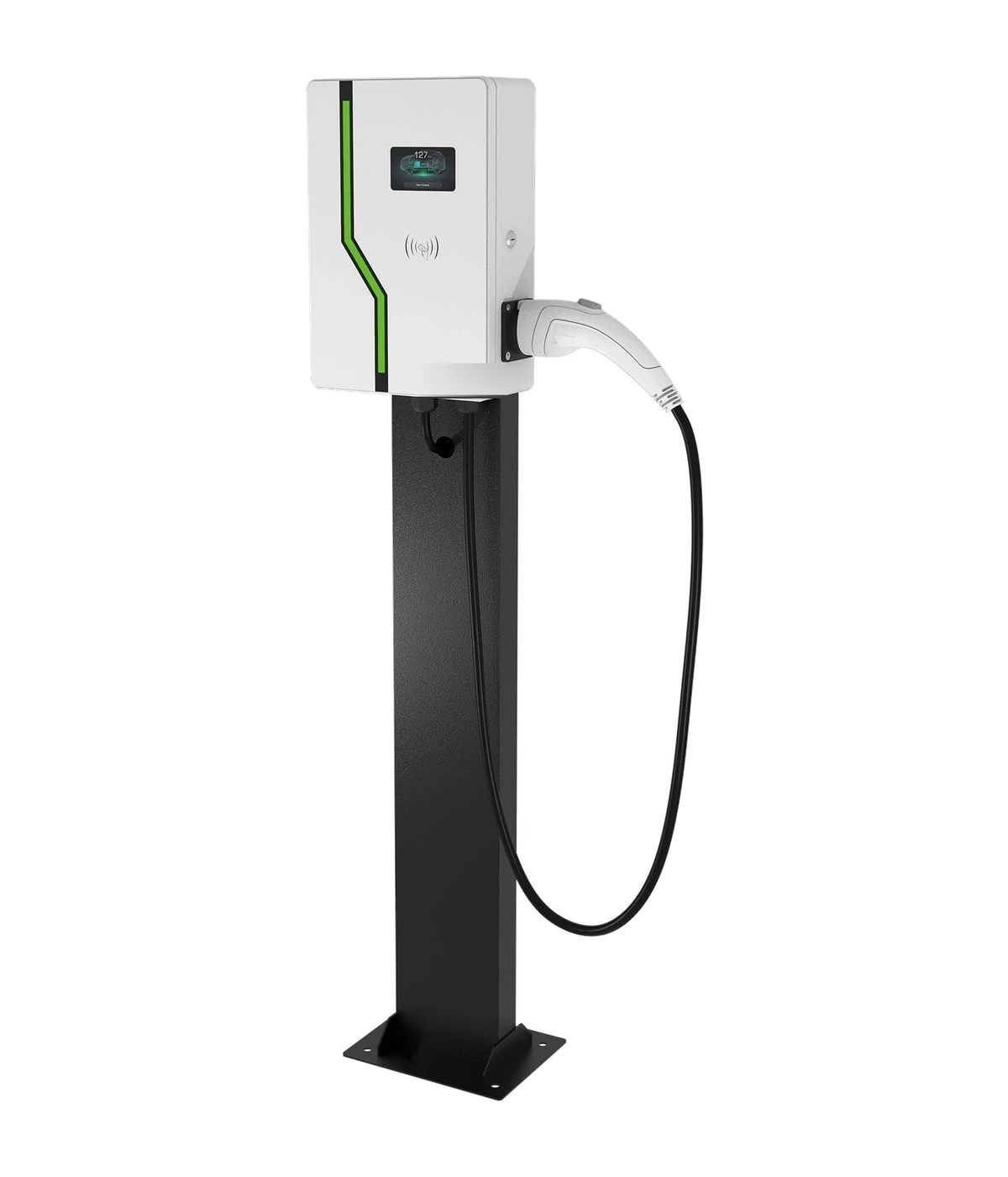 INTEK-AC-7/11/22KW Metal AC Pedestal Charger