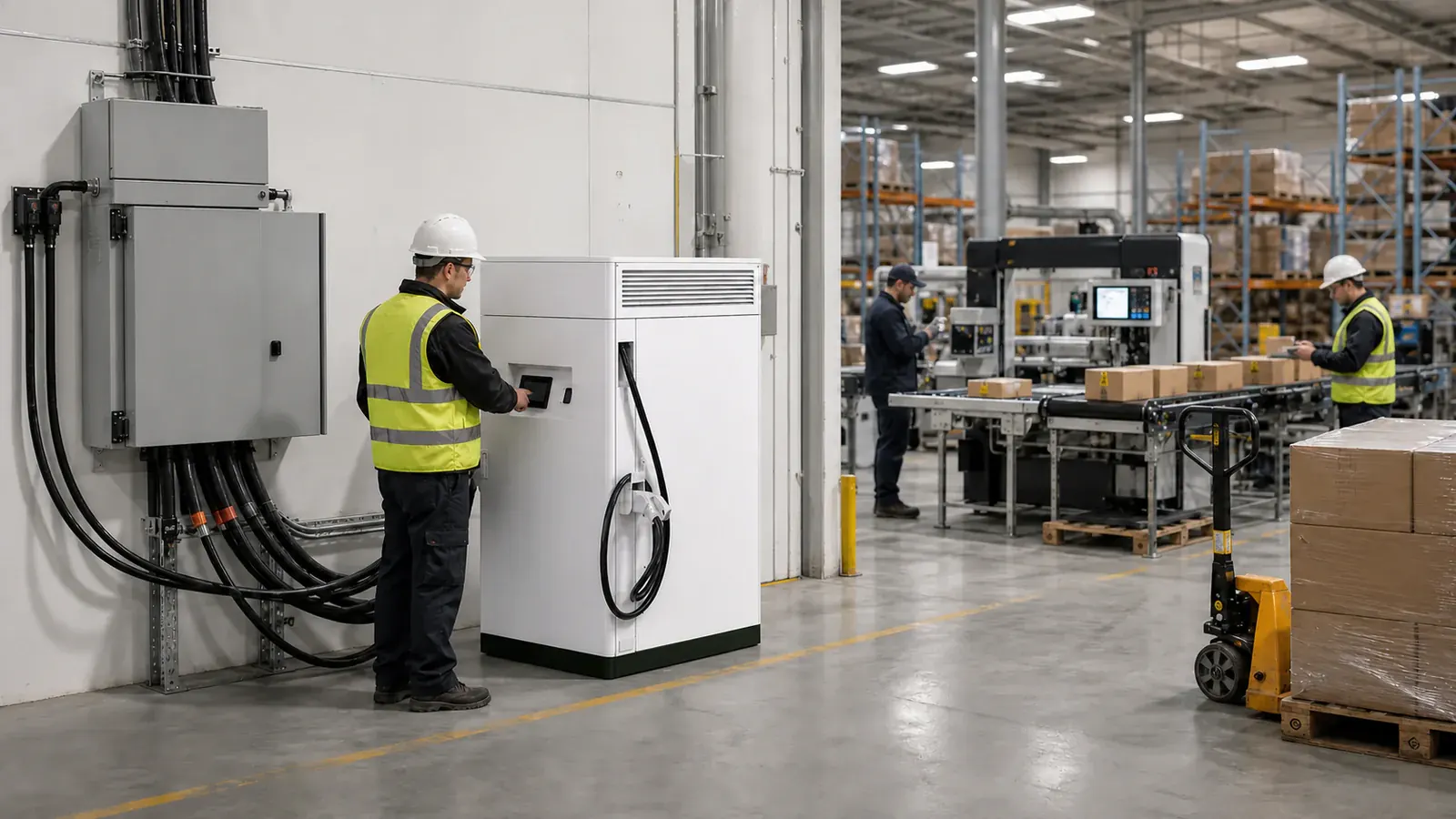 Commercial & Industrial Energy Support equipment deployment